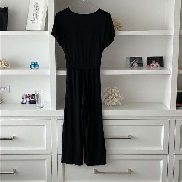 MNG black short sleeve jumpsuit - Picture 6 of 6